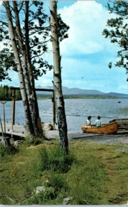 NIMPO LAKE Duncan's Resort KLEENA KLEEN B.C. Kanada Boot - Postkarte - Bild 1 von 2