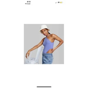 Neu mit Etikett Wild Fable hochgeschnittener Damen-Body Periwinkle blau Größe Small - Bild 1 von 5