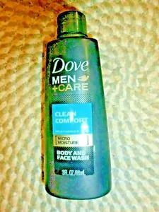 DOVE MEN + CARE~~CLEAN COMFORT~~BODY & FACE WASH 3 OZ TRAVEL SIZED TSA APPROVED - Picture 1 of 2