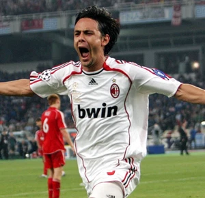 Camiseta A.C.MILAN Final 2007 Champions League FILIPPO INZAGHI 9 - Imagen 1 de 10
