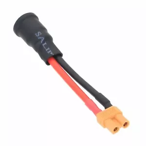 DC Power 5.5x2.1mm Female metal Socket to XT30 Female cable 16AWG 5CM Leads toys - Picture 1 of 2