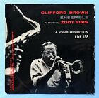 CLIFFORD BROWN ENSEMBLE feat. ZOOT SIMS rare Vogue mono 10" LP LDE 158