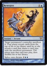 Reweave *Rare* Magic MtG x1 Champions of Kamigawa SP