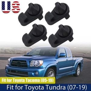 4pcs For 07-23 Tacoma Tundra PT278-35075 Pair Truck Bed Tie Down Hooks Deck Rail - Picture 1 of 8