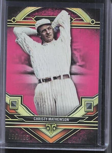2024 Topps Triple Threads #181 Christy Mathewson Tourmaline #/125 RG40 - Picture 1 of 2