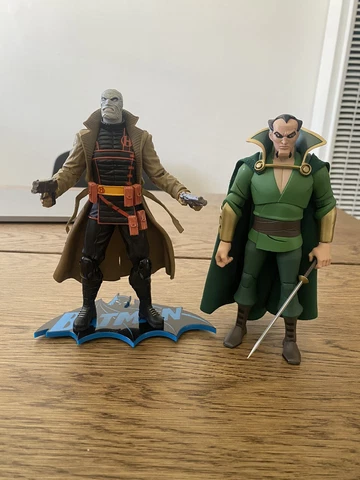 Batman Hush Ra’s Al Ghul action figure lot of 2 DC Comics loose Cover
