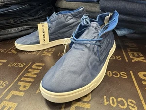 Diesel Mens High Top Sneakers, Lifestyle Walking Shoes EU Size 43, US Size 10 - Picture 1 of 3