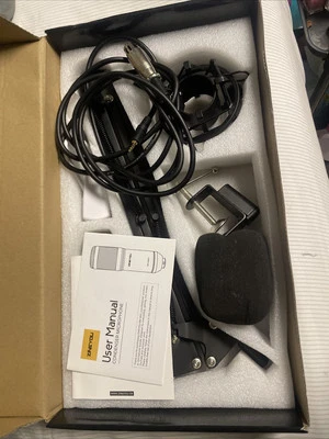 ZINGYOU Condenser Microphone Bundle, BM-800 Mic Kit With Adjustable Mic Suspensi - Image 1 of 2