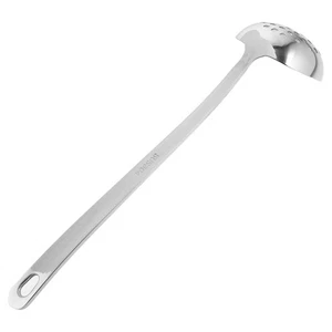 Cuchara de acero inoxidable cucharones para sopa olla caliente colador cucharas - Imagen 1 de 12