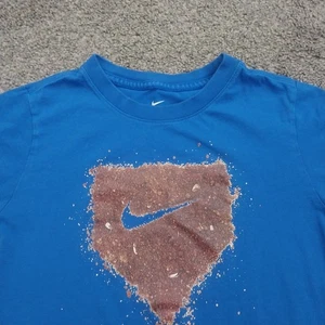 Nike Baseball The Nike Tee Blue Graphic Kids Size Large L Short Sleeve - Picture 1 of 7