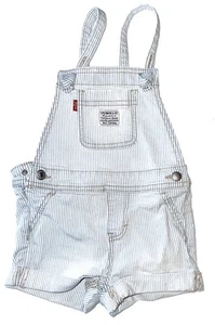 Girl’s Levi Strauss Co. Striped Overall Romper - Unknown Size - Picture 1 of 4