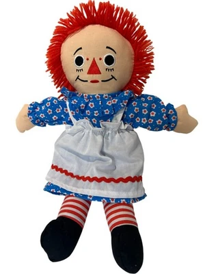 "Muñeca de peluche Raggedy Ann de 14"" de Hasbro 2015 muñeca de trapo de tela de peluche 100 aniversario" Foto 1 de 4