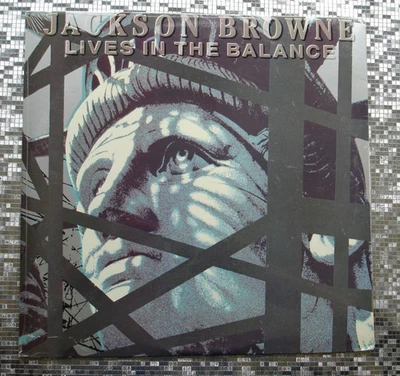 Jackson Browne  ~ Lives In The Balance ~ Vintage SEALED LP Asylum 60457-1 - Image 1 of 4