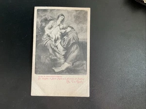 Milano. R. Pinacoteca di Brera. La Vergine col Bambino e S. Antonio di P - Bild 1 von 2