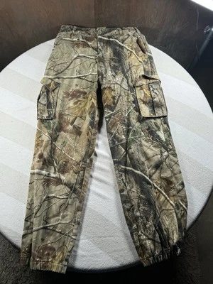 Realtree AP Camo Cargo Pants Youth XL (14/16) Hunting Fishing Real Tree Rn 57116 - Image 1 of 4