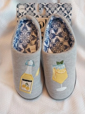 Zapatillas Kooba Botella Limoncello Limón Talla XL 9.5-10.5 Gris NUEVAS Foto 1 de 4