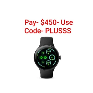 Google Pixel Watch 3 WiFi LTE 45mm Matte Black- AU Stock- Brand New - Picture 1 of 6