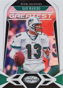 Dan Marino 2020 Panini Certified The Greatest #G-DM MIAMI DOLPHINS - Picture 1 of 2