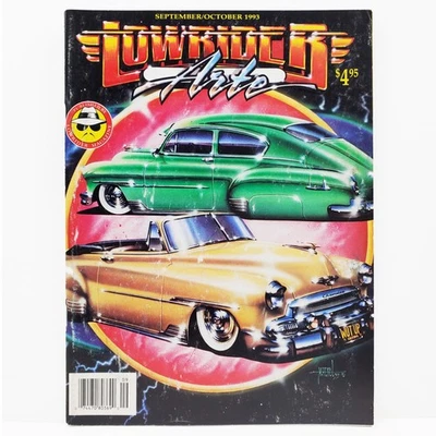 Lowrider Arte Magazine Vintage 1993 September/October Issue Aztlan Artwork Foto 1 de 4