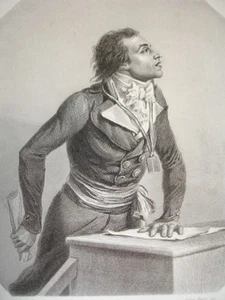 GRAVURE RÉVOLUTION / BARRERE signée Raffet - Picture 1 of 1