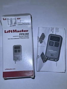 Liftmaster PPK3M Passport MAX 315 MHz 3 Tasten Fernbedienung PPWR Tor Operator - Bild 1 von 1