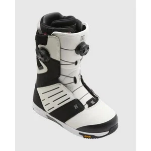 DC Judge Snowboard Boots Herren weiß/schwarz/zitrusfarben 10,5 - Bild 1 von 1