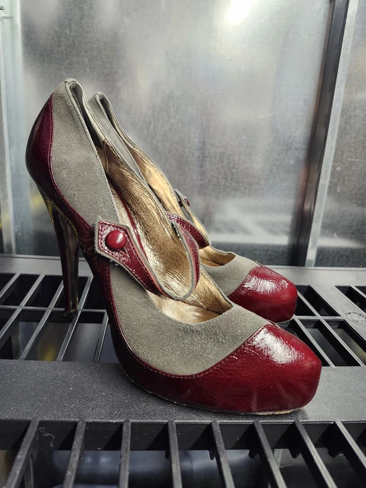 Dolce Vita Womens Heart Pointed Toe Suede Leather High Heels Pumps Size 9 - Image 1 of 4