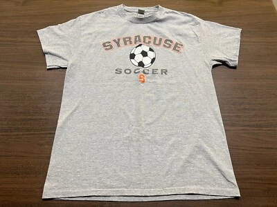 Syracuse Orange Soccer Men’s Gray T-Shirt - Medium - Image 1 of 2