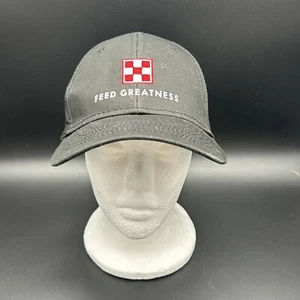 Mütze Purina Mills Baseball Cap Feed Greatness schwarz Logo bestickt Werbung - Bild 1 von 7