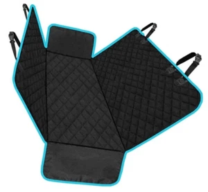 Blue & Black Pets Dog Back Seat Cover - Picture 1 of 1