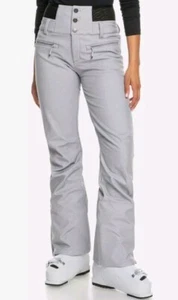 ROXY Rising High Shell Women's Snow Pants Heather Grey Size XL NWT MSRP $199.95 - Picture 1 of 22