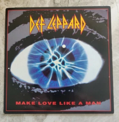 DEF LEPPARD - Make Love Like A Man - Used Vinyl Record 7" 1992 - Image 1 of 4