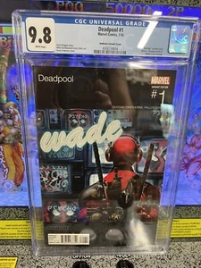 2016 Marvel Deadpool #1 Kaare Andrews Hip Hop Variant Wale Homage CGC 9.8 NM/MT - Picture 1 of 4