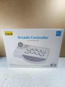 Wii Arcade Stick / Controller LOGIC3 NEW! Original Sealed! Turbo Fire Function - Picture 1 of 12