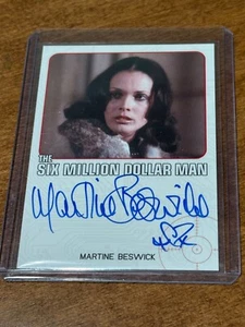 2013 The Complete Bionic Collection Martine Beswick as Julia Flood Autographed  - Picture 1 of 1