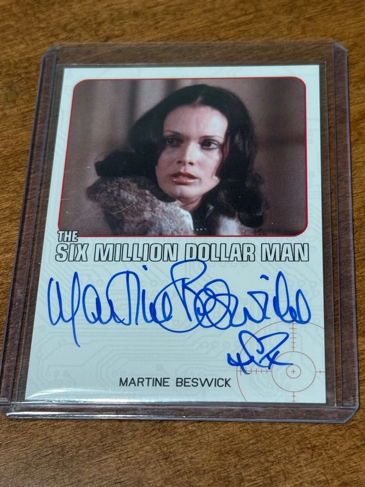 2013 The Complete Bionic Collection Martine Beswick as Julia Flood Autographed  - Image 1 of 1