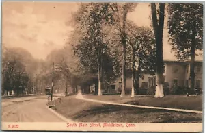 ANTIGUA POSTAL MIDDLETOWN CT SOUTH MAIN STREET - Imagen 1 de 2