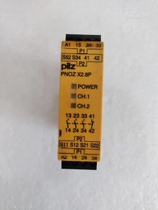 *USED* PILZ 777301 PNOZ X2.8P 24VDCDC 3n/o 1n/c DUAL CHANNEL SAFETY RELAY - Picture 1 of 6
