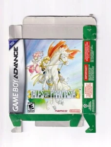 Tales of Phantasia - Authentic Game Boy Advance GBA - Empty Box ONLY - Picture 1 of 2