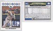 2008 Topps Toronto Blue Jays AJ Burnett #TOR6