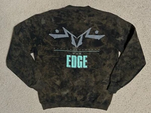 Vtg RUSTY SURFBOARDS Sweatshirt LARGE Surfer Skater MEN'S the edge 90's Y2K - Picture 1 of 17