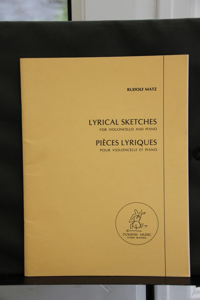 Lyrical Sketches for Cello and piano by Rudolf Matz - Image 1 of 1
