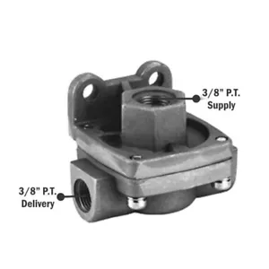 229859 QR-1 Quick Release Valve 3.8 NPT Delivery Ports KN32005 Replacement - Bild 1 von 7