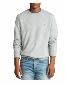 Polo Ralph Lauren Men's Sweatshirt S or 2XL Andover Grey Luxury Jersey Crewneck - Picture 1 of 3