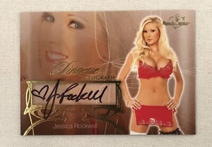 2013 Benchwarmer Hobby Jessica Rockwell Autograph Lingerie Card #23 Bench Warmer - Picture 1 of 2