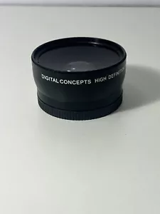 Digital Concepts HD 0.43X 58mm Wide Angle Lens - Picture 1 of 4