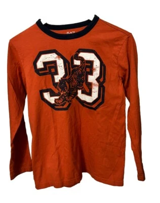 Cincinnati Bengals Joseph Mixon #33 Boy's Large 10/12 Orange T-shirt - Image 1 of 4