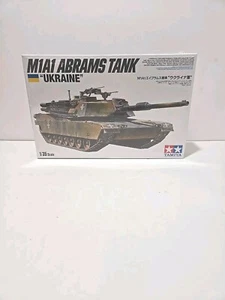 TAMIYA Escala 1/35 Producto Limitado M1A1 TANQUE ABRAMS UCRANIA 25216 - Imagen 1 de 6