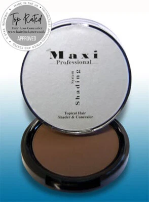 MAXI PROFESSIONAL Neu - Topischer Shader Haarausfall Concealer Verdickungsmittel wie maxiderm - 8x10gm Scheiben