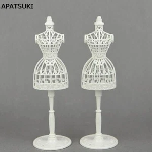 2 Sets Set 1/6 Puppe 11,5 Zoll Puppe Display Halter Kleid Kleidung Kleid Schaufensterpuppe Modell - Bild 1 von 4